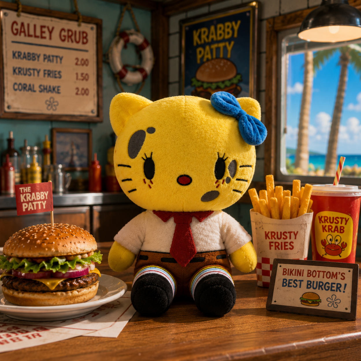Sponge Kitty Plush Plushverse