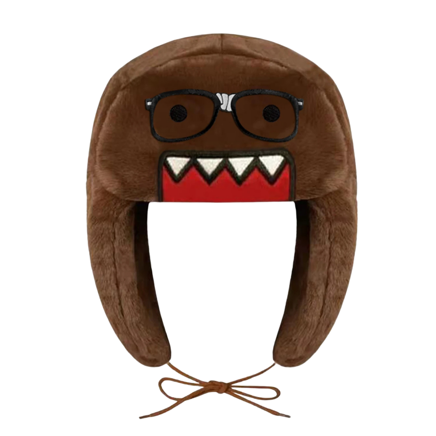 Nerdy Domo Kun Ushanka Hat Plushverse