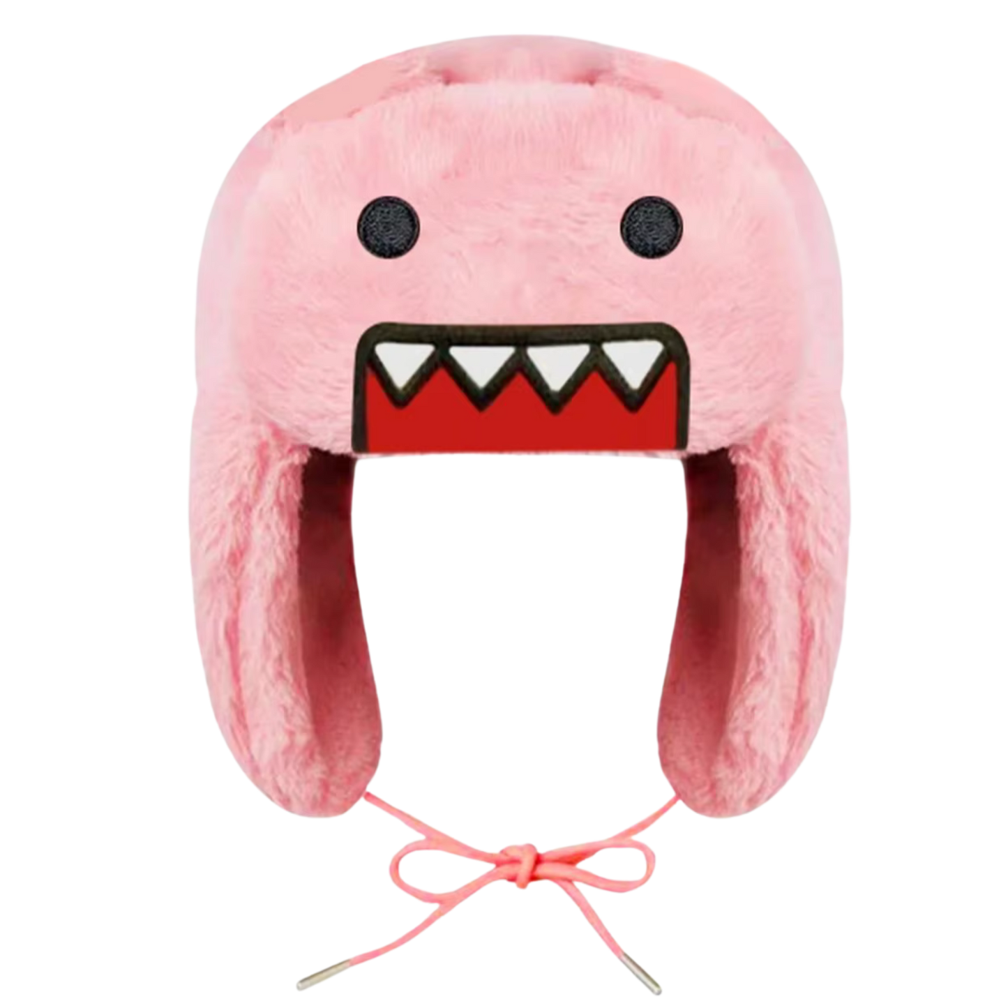 Pink Domo Kun Ushanka Hat Plushverse