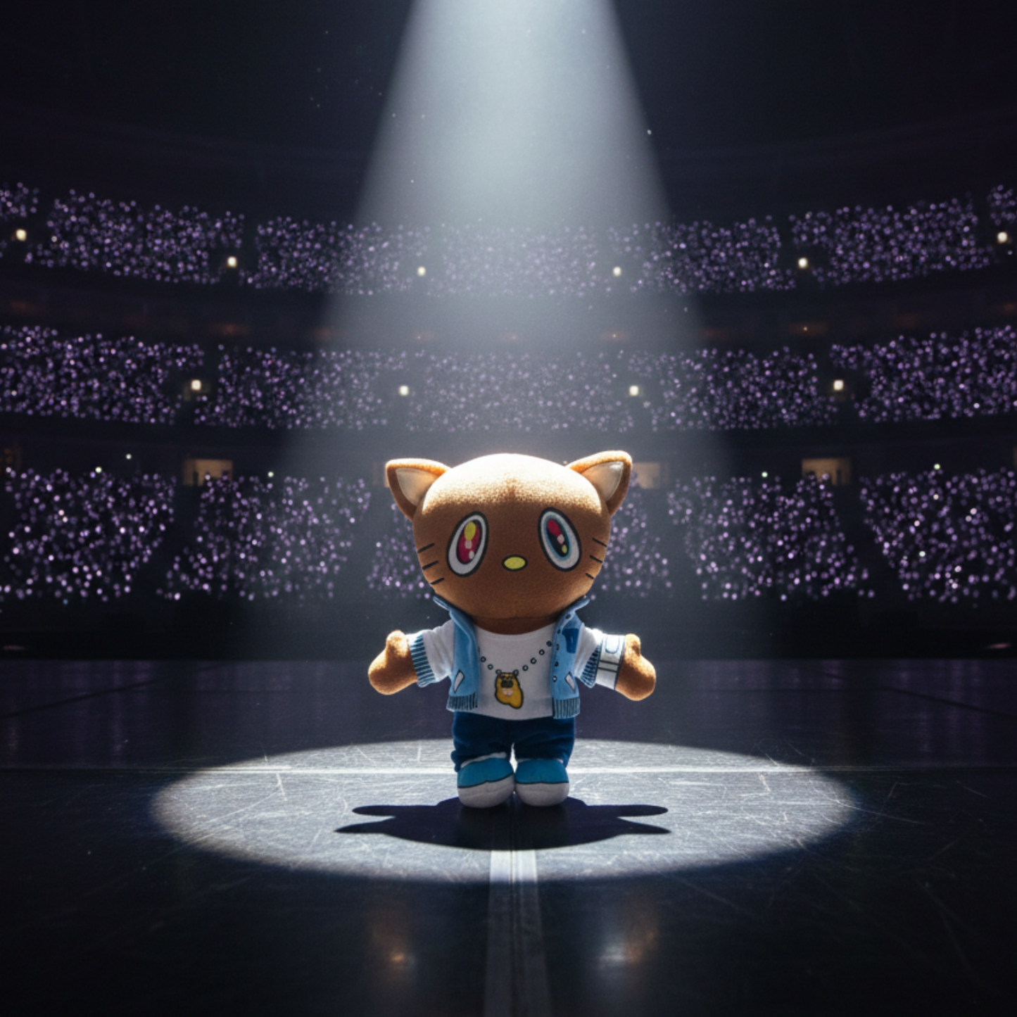 College Dropout Kitty Plush Plushverse