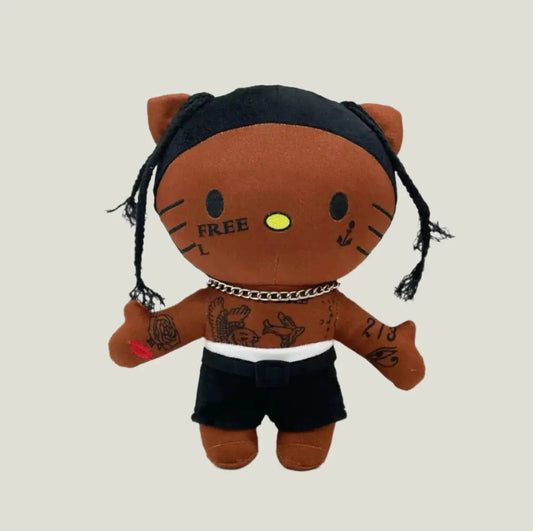 Travis Scott x Hello Kitty Figurine Plush Doll - Plushverse