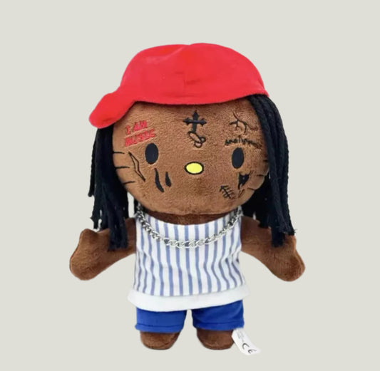 Lil Wayne x Hello Kitty Figurine Plush Doll - Plushverse