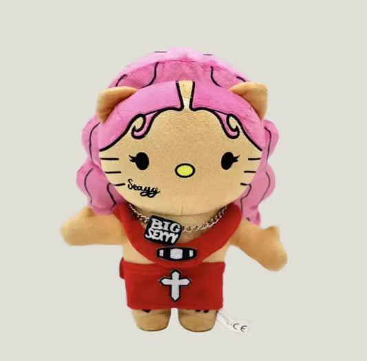 Sexyy Red x Hello Kitty Figurine Plush Doll - Plushverse