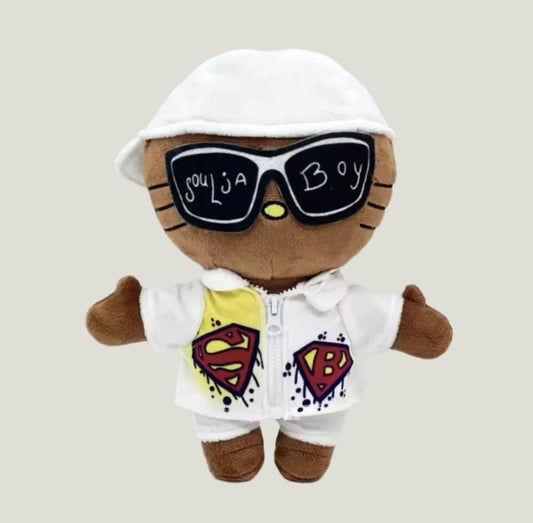 Soulja Boy x Hello Kitty Figurine Plush Doll - Plushverse