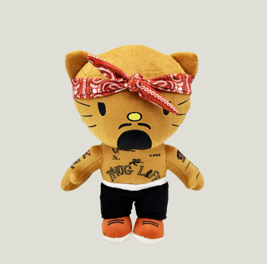 2 Pac x Hello Kitty Figurine Plush Doll - Plushverse