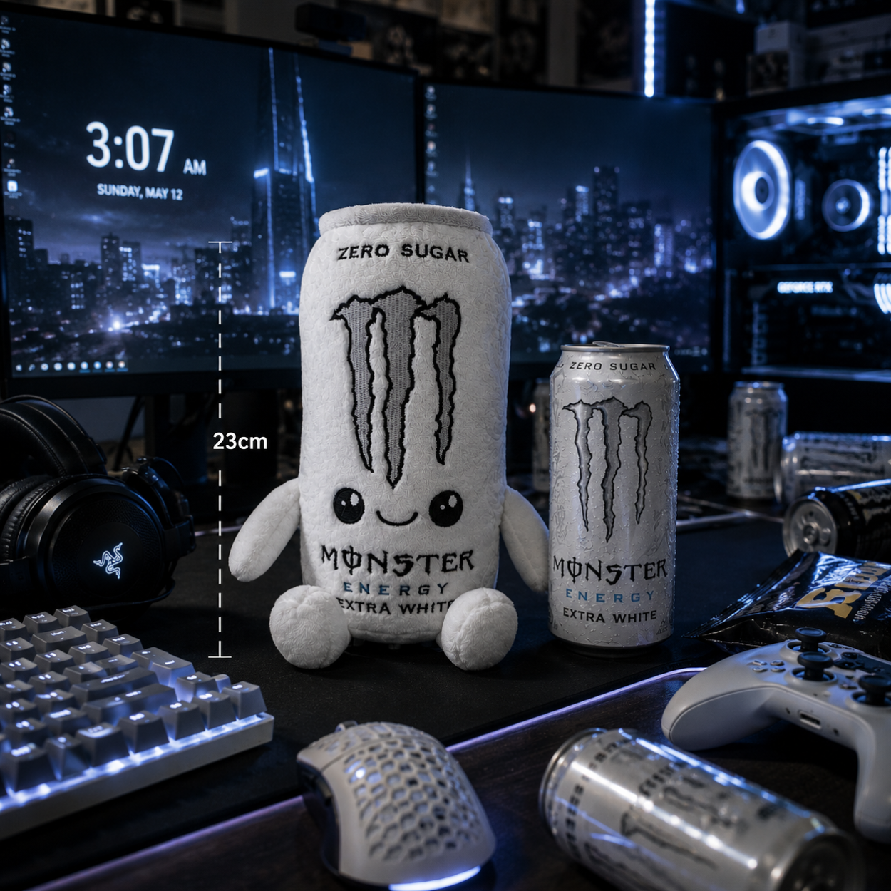 White Energy Plush Plushverse