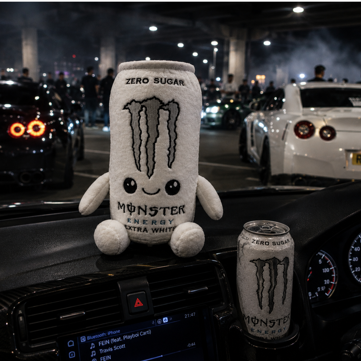 White Energy Plush Plushverse