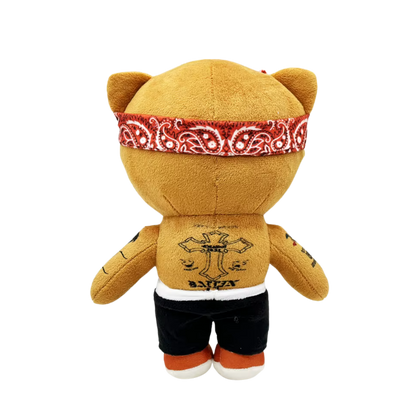 2 figurines en peluche Pac x Hello Kitty