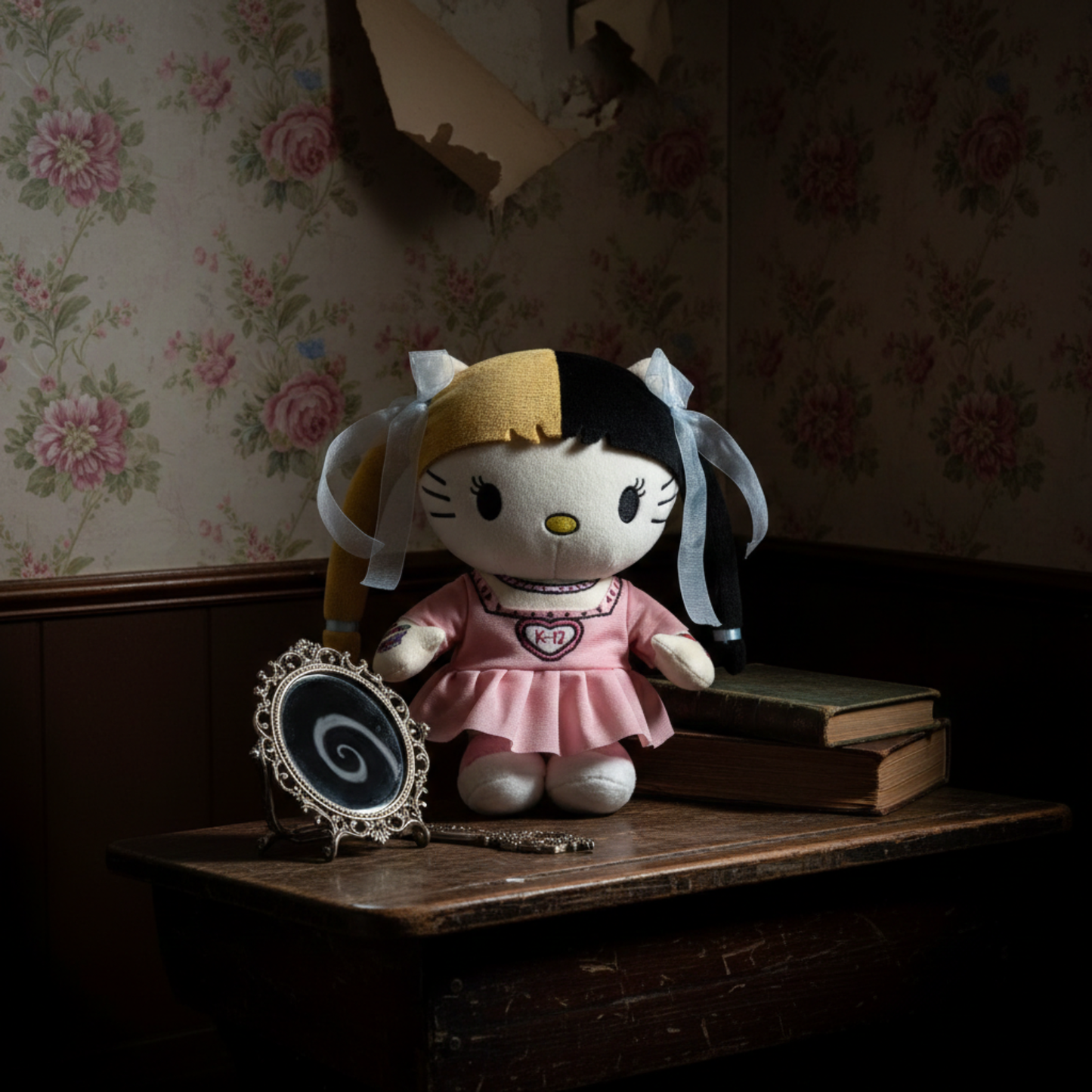 Poupée en peluche figurine Melanie Martinez x Hello Kitty