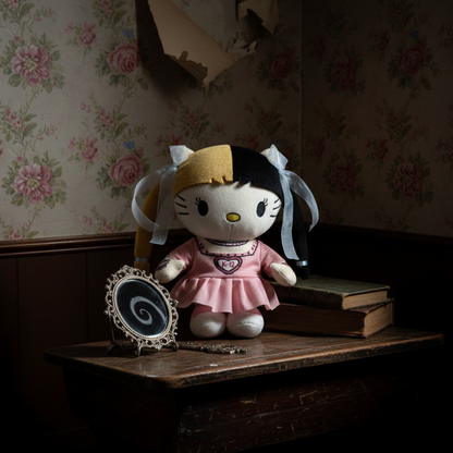 Poupée en peluche figurine Melanie Martinez x Hello Kitty