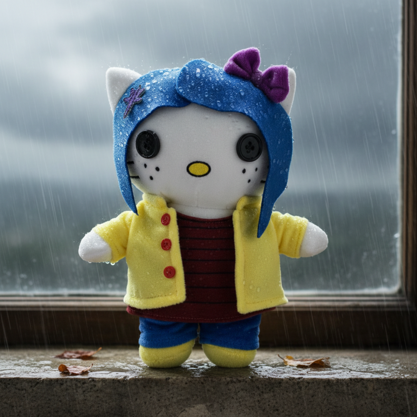 Coraline Kitty Plush Plushverse