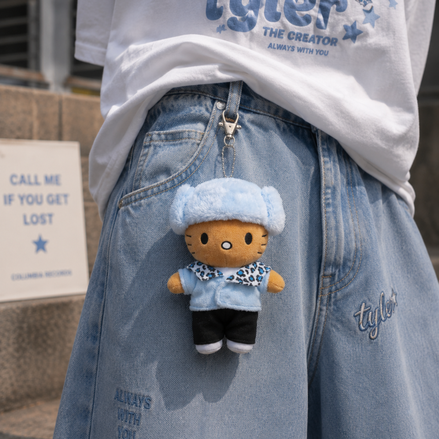 Tyler The Kitty Keyring Plush Plushverse