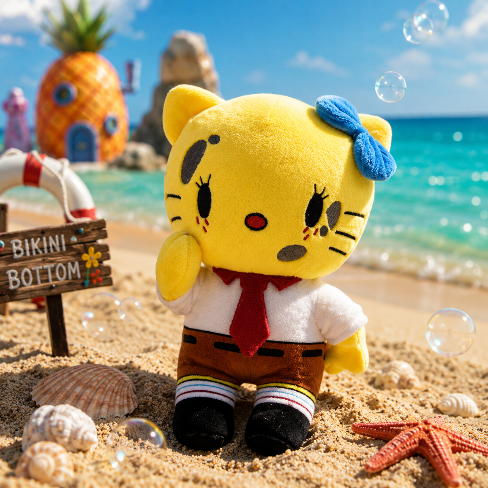 Sponge Kitty Plush Plushverse