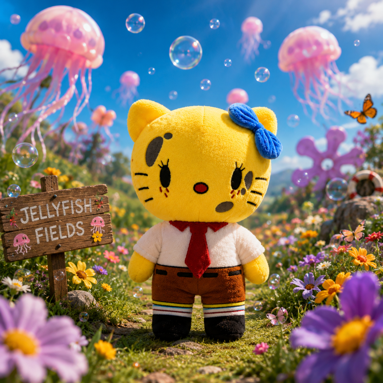 Sponge Kitty Plush Plushverse