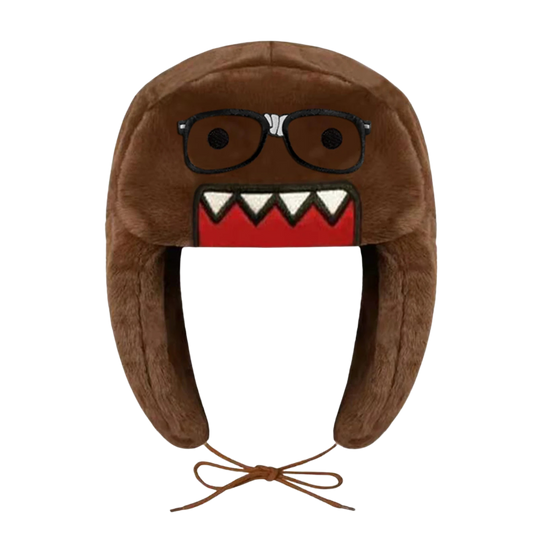 Nerdy Domo Kun Ushanka Hat Plushverse