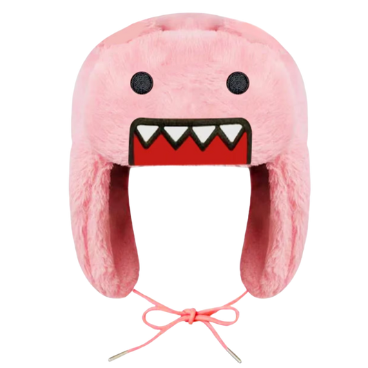 Pink Domo Kun Ushanka Hat Plushverse