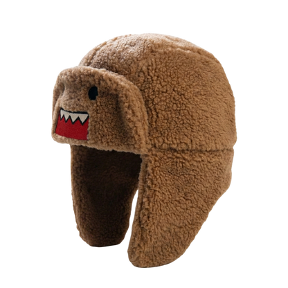 Rare Fleece Domo Kun Ushanka Hat