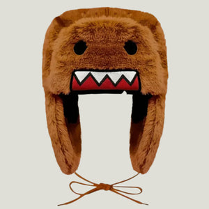Y2K Fluffy Domo Kun Ushanka Hat