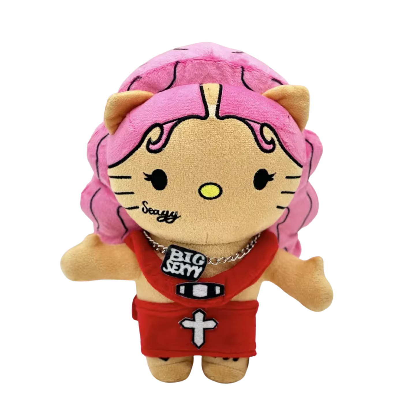 Sassy Red Kitty Plush Plushverse
