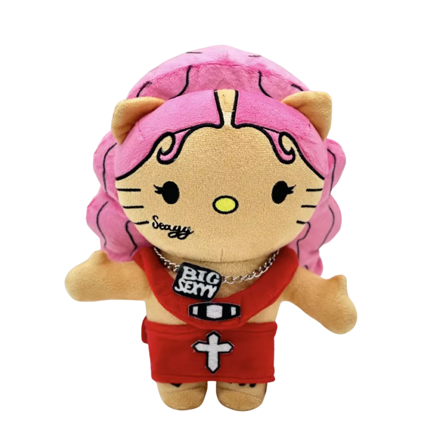Sassy Red Kitty Plush Plushverse