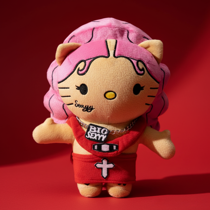 Sassy Red Kitty Plush Plushverse