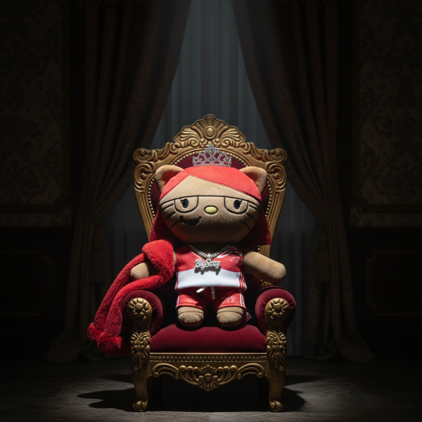 Sassy Red Kitty Plush v2 Plushverse