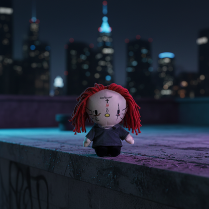 Red Dread Kitty Plush Plushverse