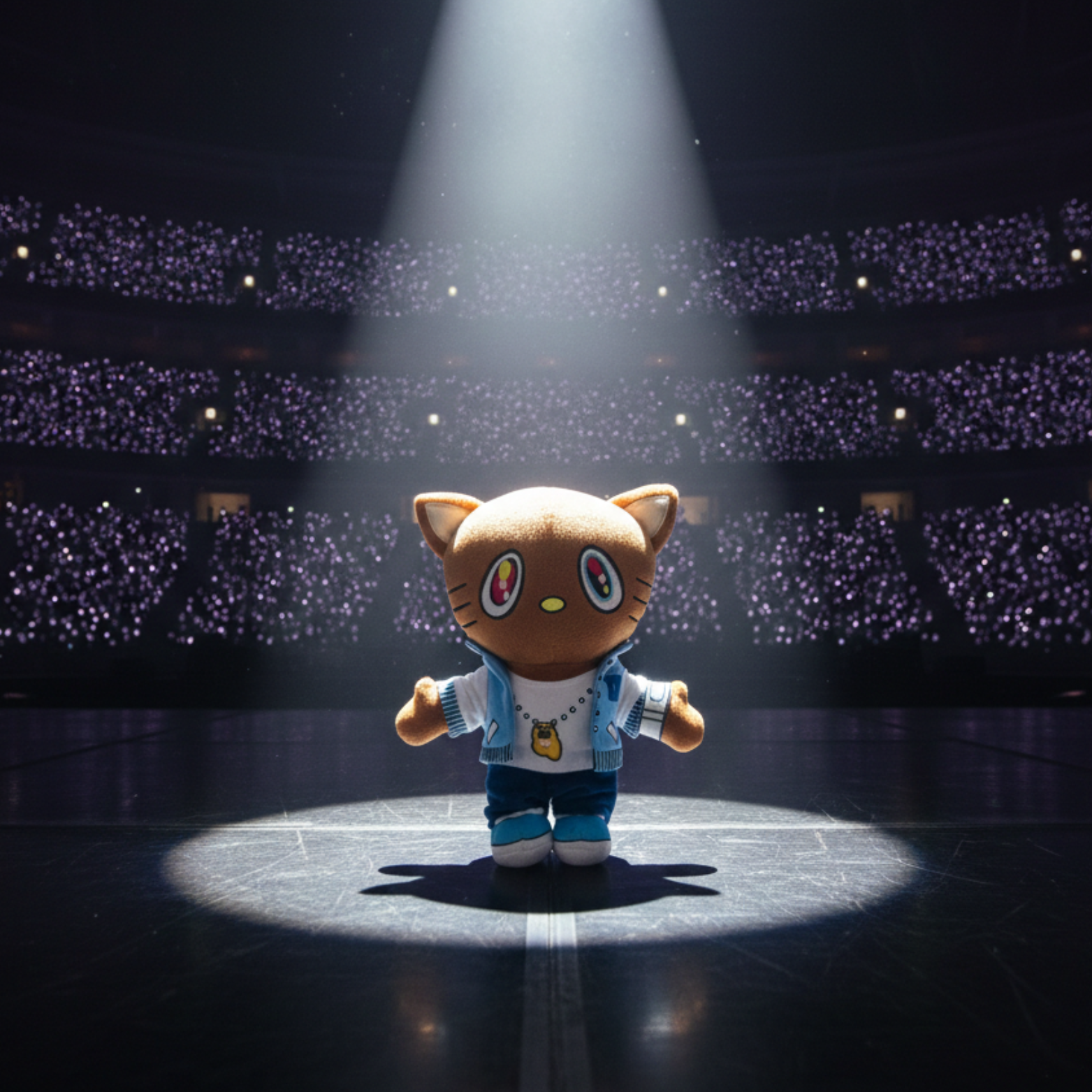 College Dropout Kitty Plush Plushverse