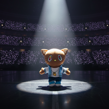 College Dropout Kitty Plush Plushverse