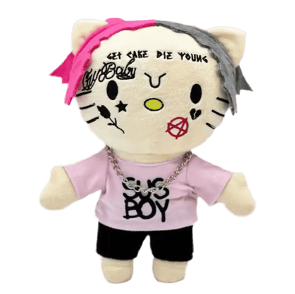 Lil Peep x Hello Kitty Plush - Plushverse