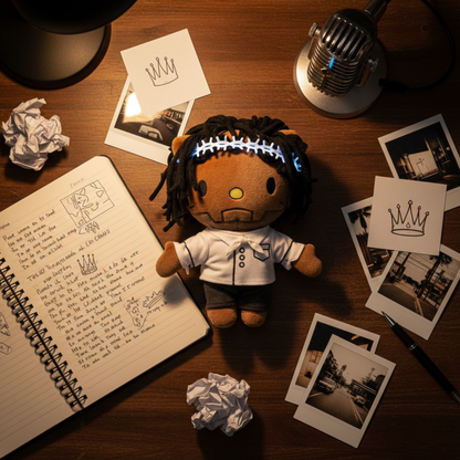 Muñeco de peluche Soulja Boy x Hello Kitty