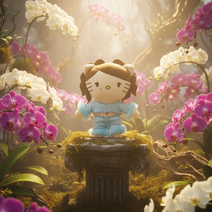 Blue Angel Kitty Plush Plushverse