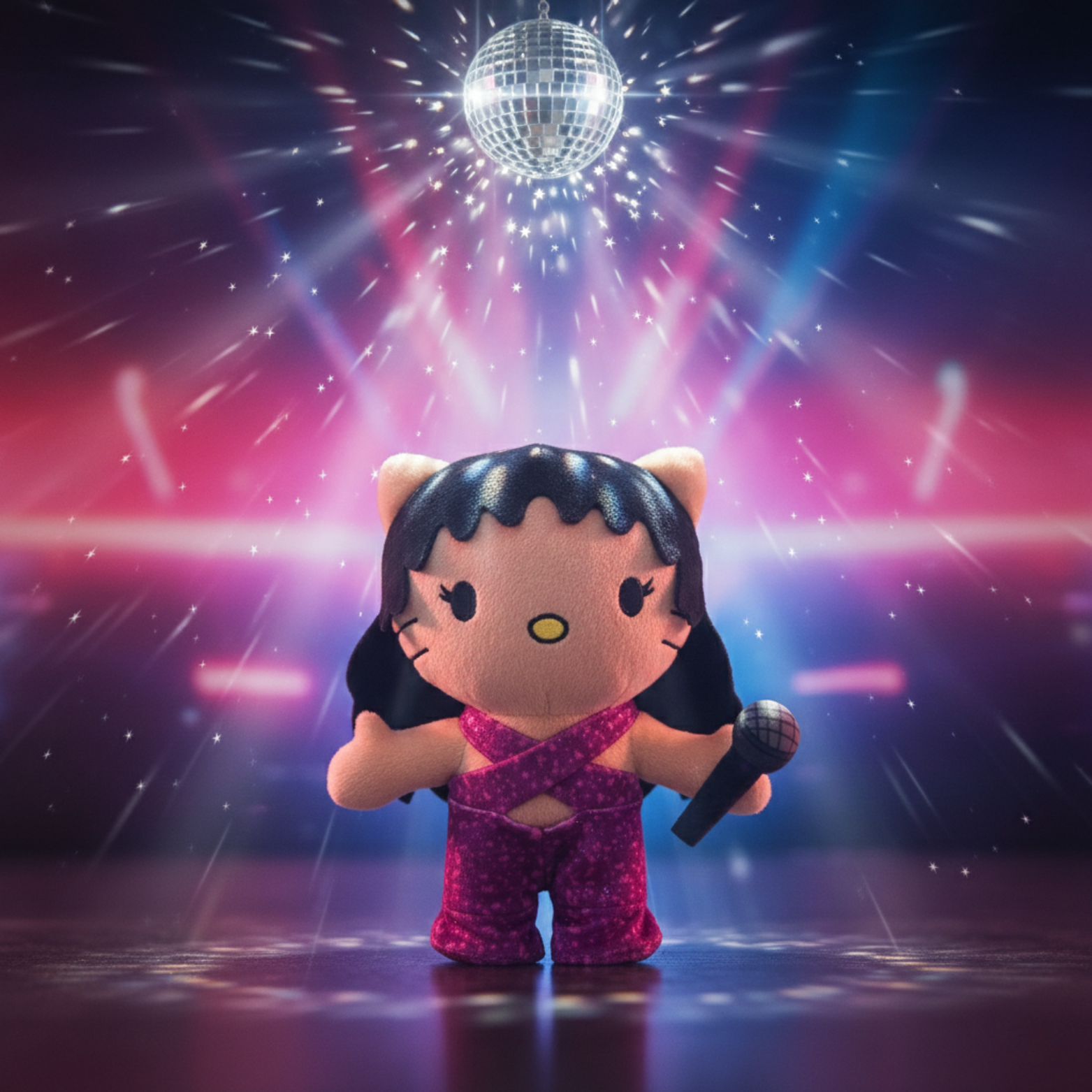 Disco Kitty Plush Plushverse