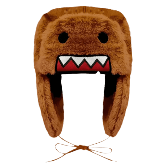 Y2K Fluffy Domo Kun Ushanka Hat - Plushverse